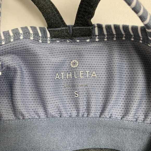 Athleta Fulfillment Tank Top Women S Small Shelf Bra Back T Strap Athletic Shirt - Picture 8 of 13